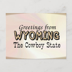 Wyoming Postcard