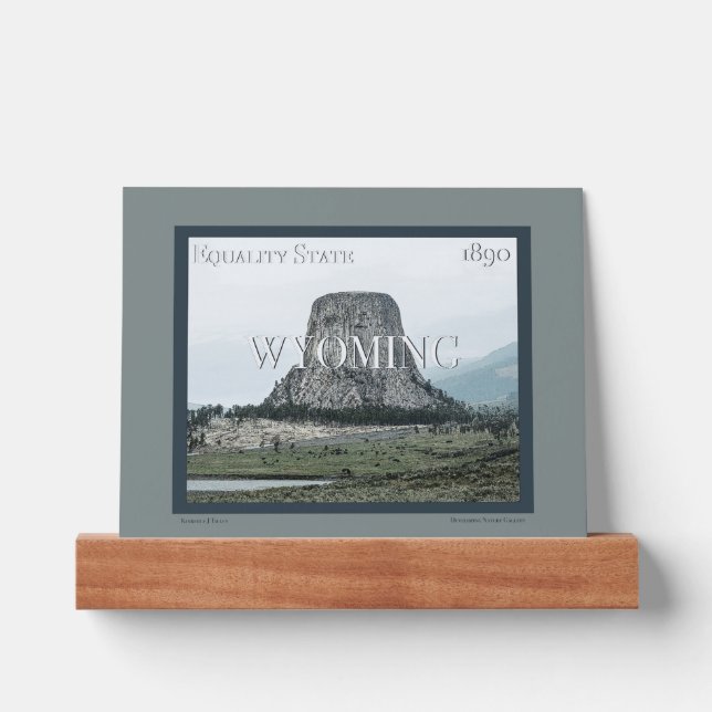 Wyoming Poster Picture Ledge (Front)