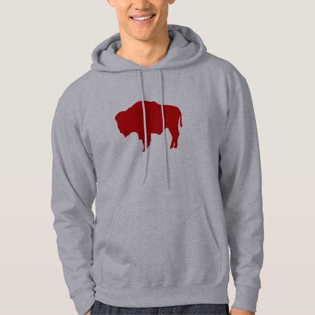 Wyoming Red Buffalo Sweatshirt (Front)
