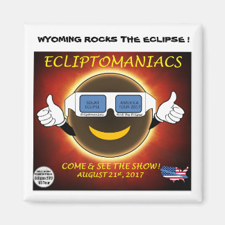 Wyoming Rocks The Eclipse Magnet