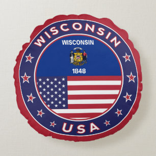 Wyoming Round Pillow