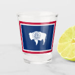 WYOMING SHOT GLASS