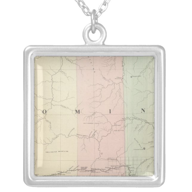 Wyoming Silver Plated Necklace (Front)