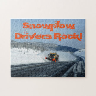 wyoming puzzle snowplow puzzles jigsaw