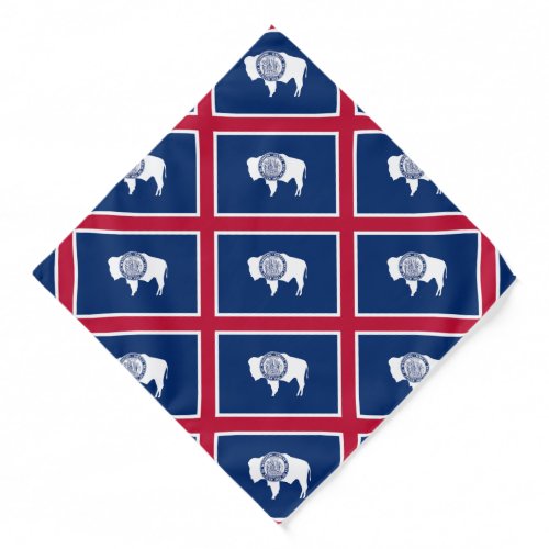 Wyoming State Flag Bandana