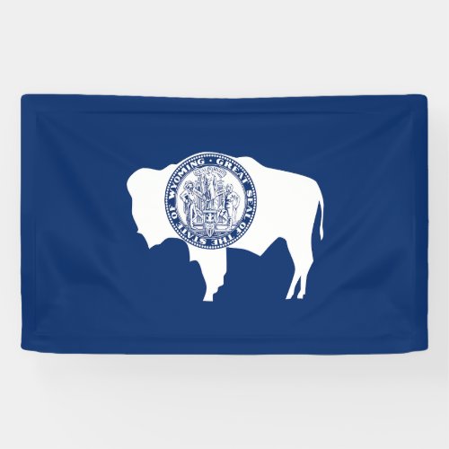 Wyoming State Flag Banner