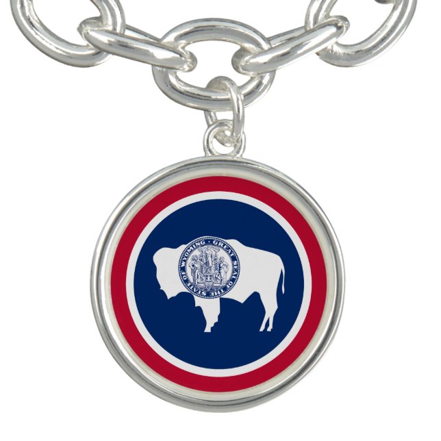 Wyoming State Flag Bracelet (Design)