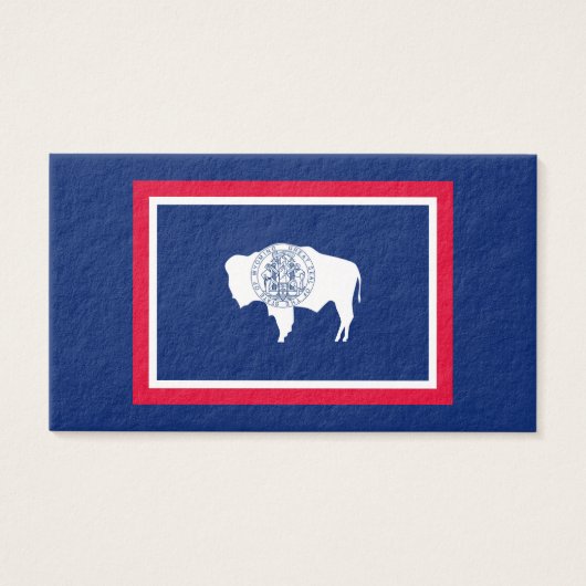 Wyoming State Flag Design (Front)