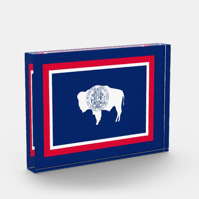 Wyoming State Flag Design Award (Left)