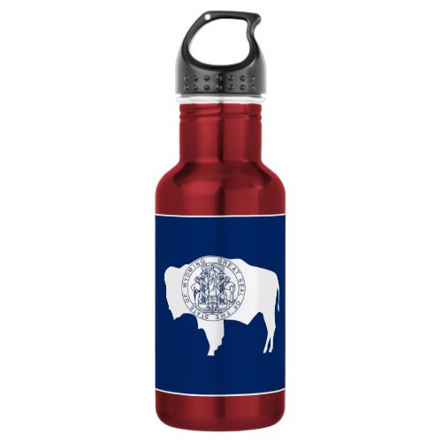 Wyoming  State Flag Liberty Bottle