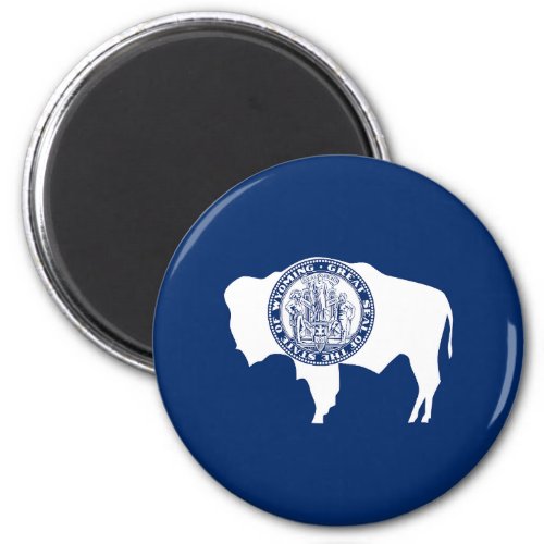 Wyoming State Flag Magnet
