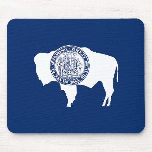 Wyoming State Flag Mouse Pad