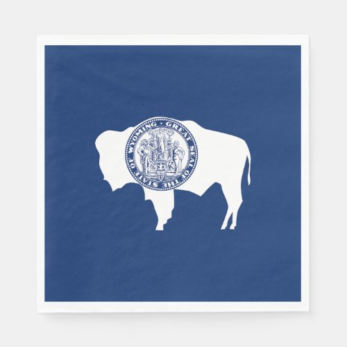 Wyoming State Flag Napkins