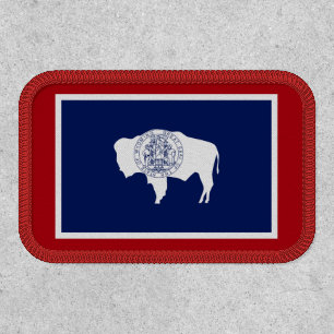 Wyoming State Flag Patch