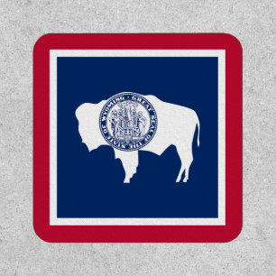 Wyoming State Flag Patch
