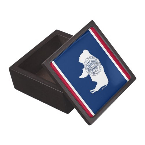 Wyoming State Flag Premium Gift Box