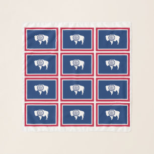 Wyoming State Flag Scarf
