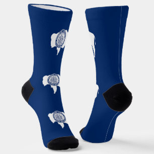 Wyoming State Flag Socks