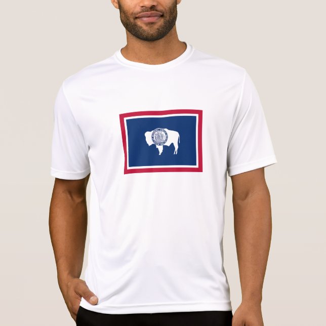 Wyoming State Flag T-Shirt (Front)