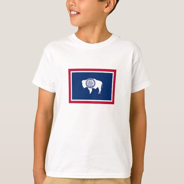 Wyoming State Flag T-Shirt (Front)