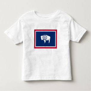 Wyoming State Flag Toddler T-shirt