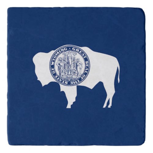 Wyoming State Flag Trivet
