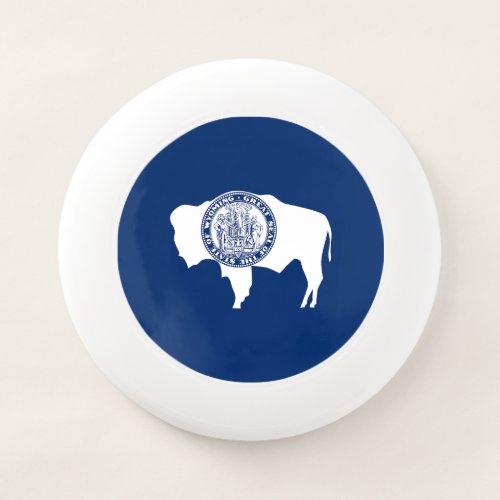 Wyoming State Flag Wham_O Frisbee
