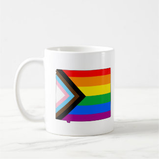 Wyoming State Pride LGBTQ Progress Pride Coffee Mug
