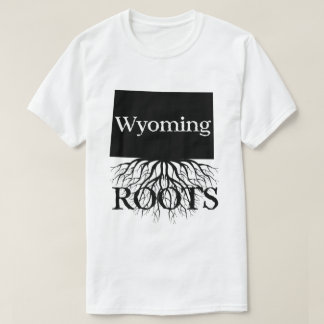 Wyoming State Roots Women's or Men's Shirt