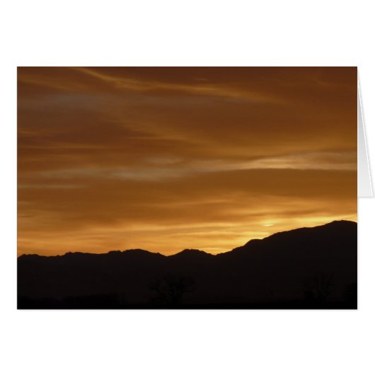 Wyoming Sunset Cards (Front Horizontal)
