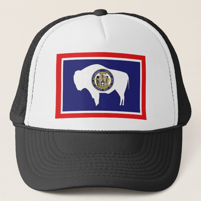 WYOMING TRUCKER HAT (Front)