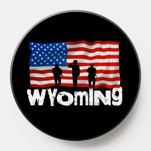 Wyoming USA PopSocket