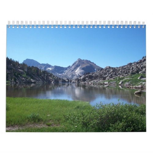 Wyoming Wind Rivers Mountain Rang Calendar