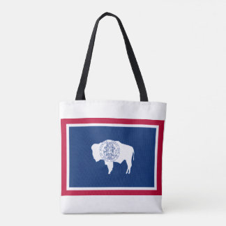 Wyomingite Flag, Flag of Wyoming Tote Bag