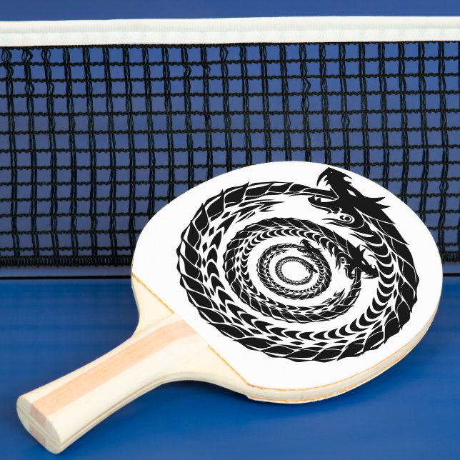 Wyrm Dragon Ping Pong Paddle (Insitu)