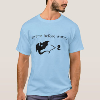 Wyrms Before Worms Men's T-Shirt