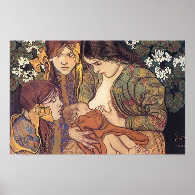Wyspianski, Maternity, 1905 Poster (Front)