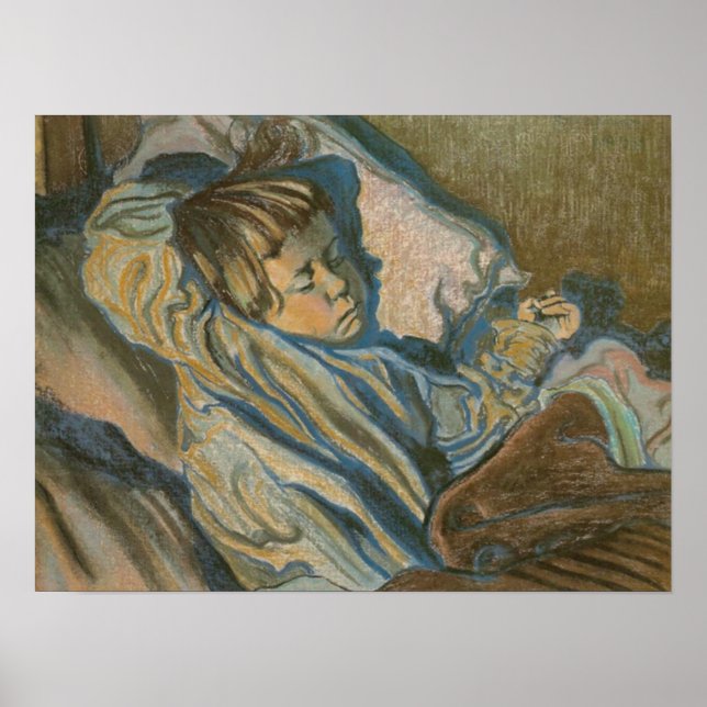 Wyspianski, Mietek Sleeping, 1902 Poster (Front)