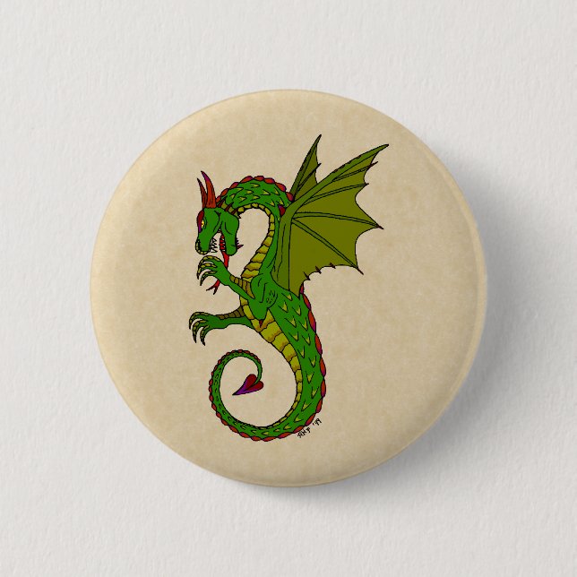 Wyvern Button (Front)