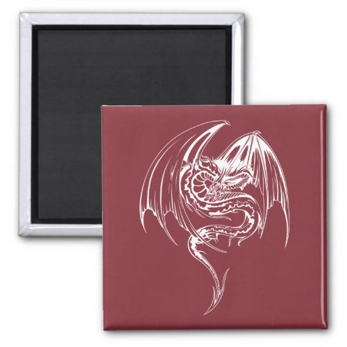 Wyvern Dragon Are Fantasy Mythical Creatures Magne Magnet