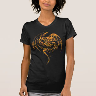 Wyvern Dragon Are Fantasy Mythical Creatures T-Shi T-Shirt
