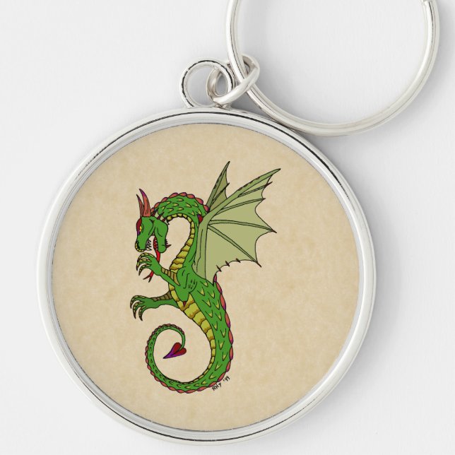 Wyvern Keychain (Front)