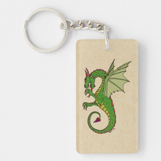 Wyvern Keychain (Front)