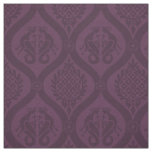 Wyvern Ogee, Aubergine Fabric