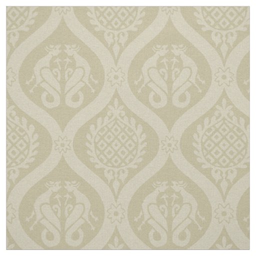 Wyvern Ogee, Ivory Fabric