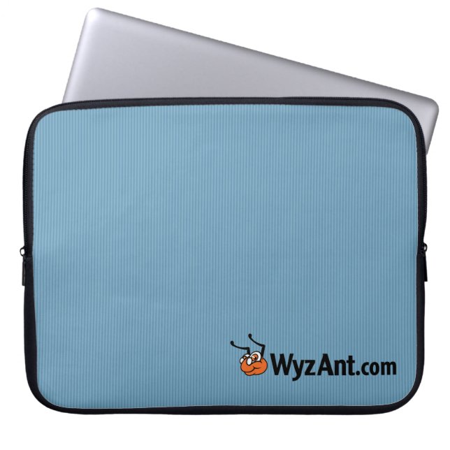 WyzAnt Logo Neoprene Laptop Sleeve 15 inch (Front)