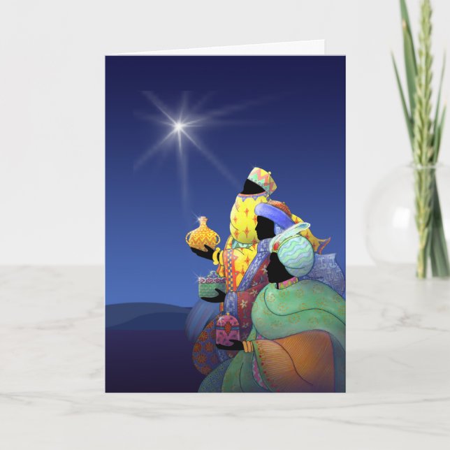 X007 Three Wise Men Holiday Card (Front)