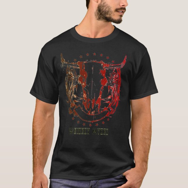 &X27;Whiskey-Myers  American Rockcountry Group   T-Shirt (Front)