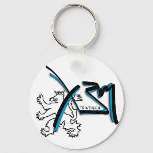 X3M Triathlon Mersch keychain