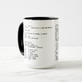 x86 Assembly "Amount of Coffee" Mug (Front Left)